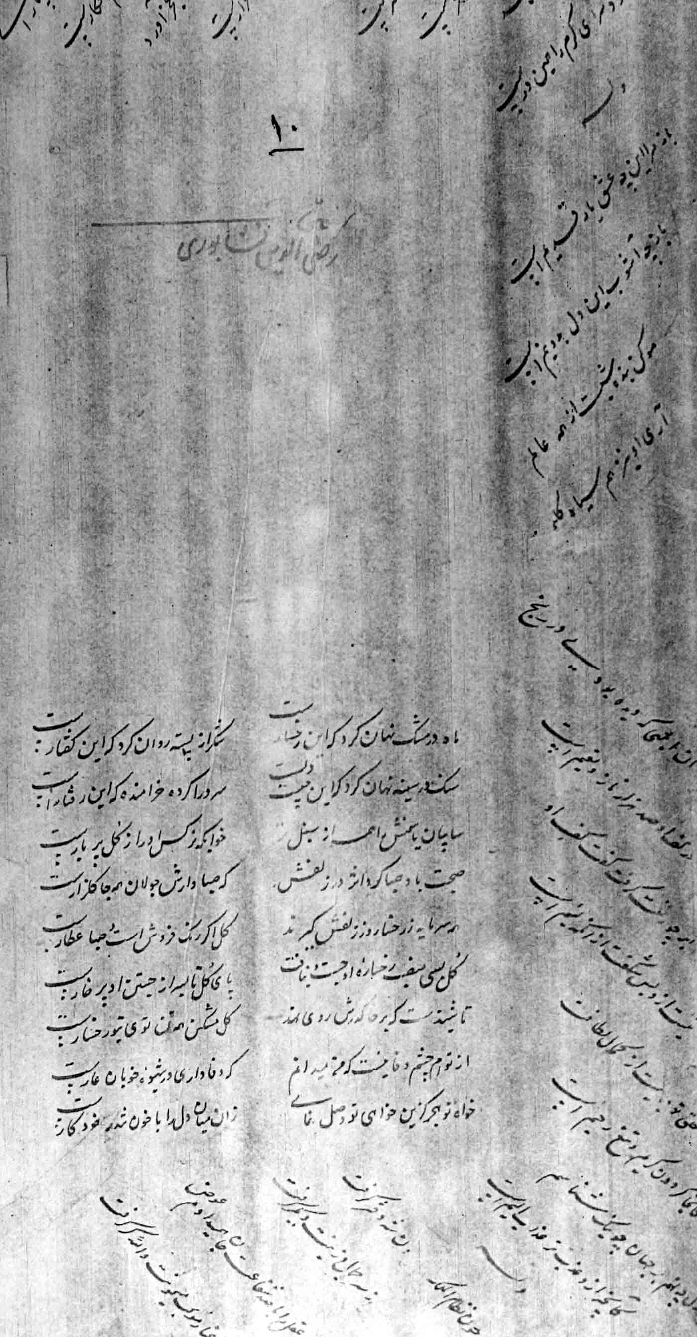 دیوان رضی نیشابوری 