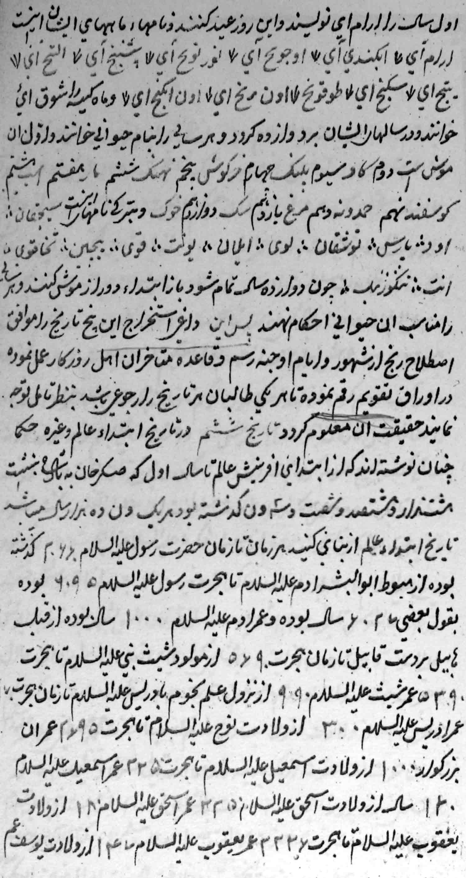 تاریخ سنواتی 